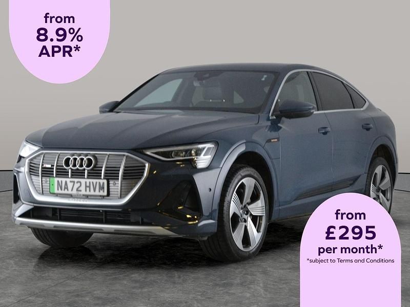 Blue Used 2022 Audi e-tron S-Line SUV | £21,418 (Good price) - Image 1/2