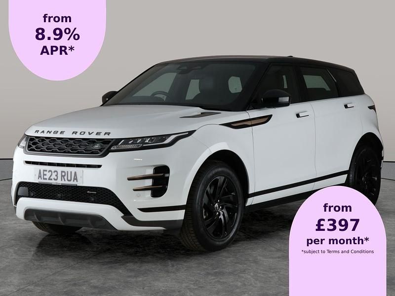 White Used 2023 Land Rover Range Rover evoque R-Dynamic Estate | £25,328 (Fair price) - Image 1/2