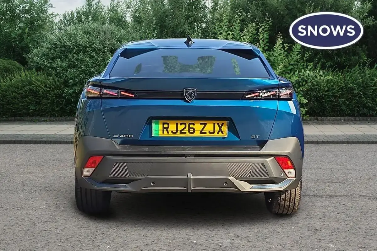 New Peugeot e-408 GT 158 kW (215 HP) 2025 Blue SUV