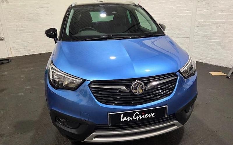Used Vauxhall Crossland X Elite 131 HP (96 kW) 2019 Blue SUV
