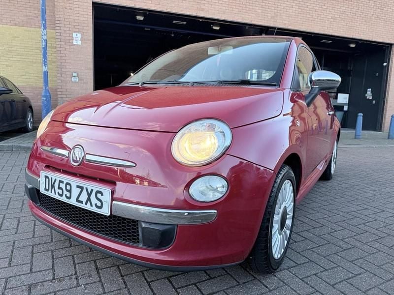 Usado Fiat 500 Pop 69 HP (50 kW) 2009 Vermelho Cabrios