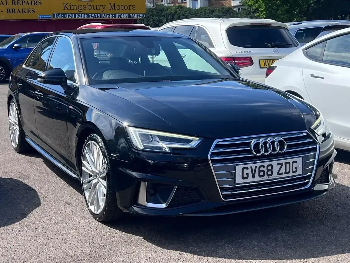 Used Audi A4 S-Line 2019 Black Sedan