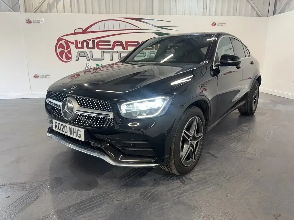 Used Mercedes GLC220 AMG line 194 HP (142 kW) 2020 Black SUV