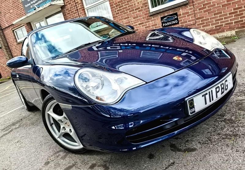 Used Porsche 911 Carrera Cabriolet 2002 Blue Cabriolet
