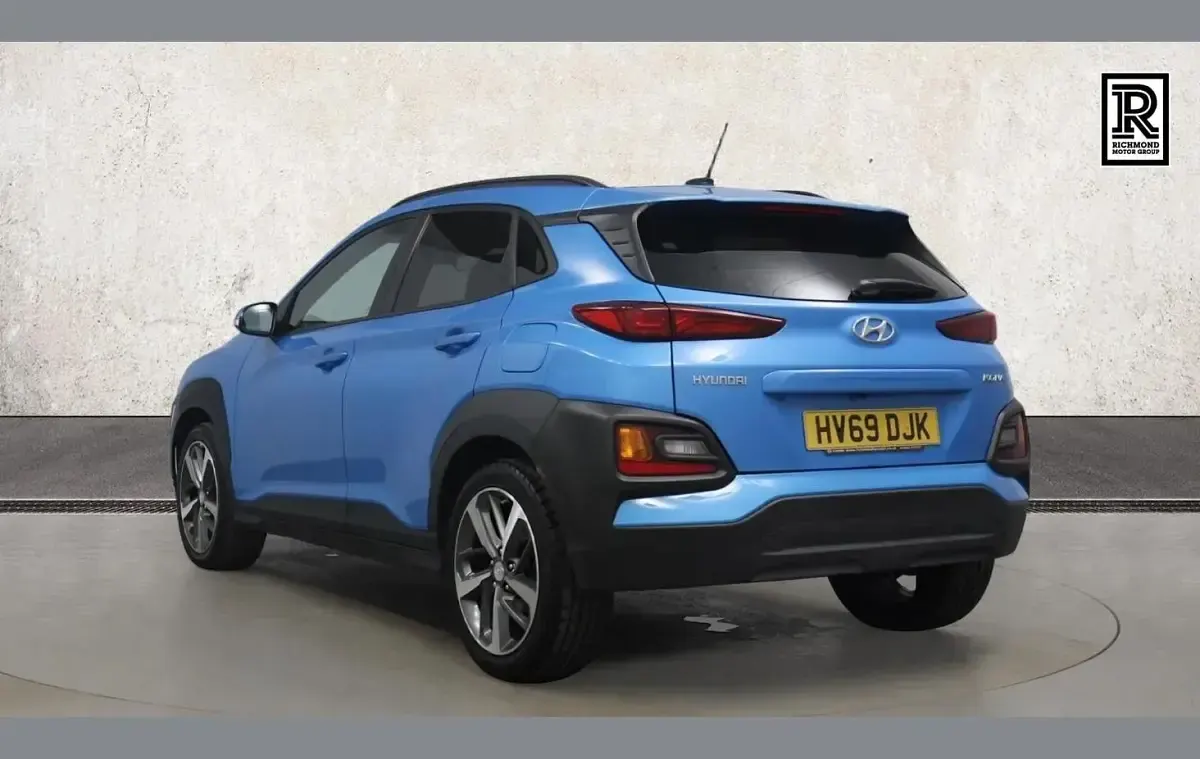 Used Hyundai Kona Edition 120 HP (88 kW) 2019 Blue SUV