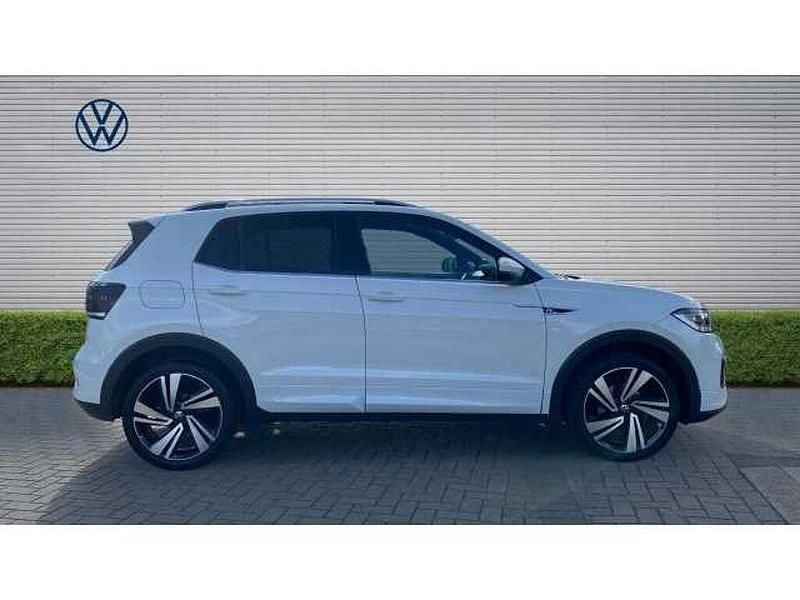 Used VW T-Cross R-line 110 HP (80 kW) 2021 White SUV