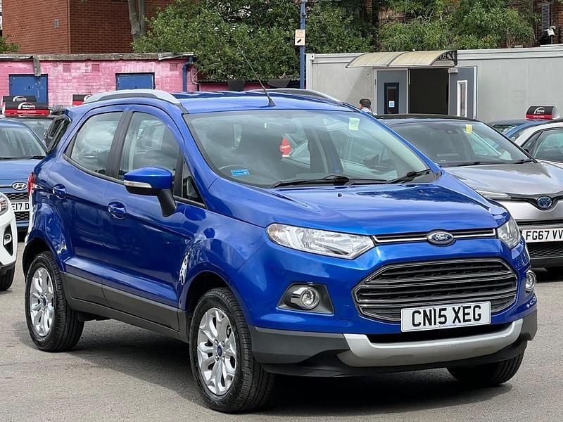 Blue Used 2015 Ford Ecosport Titanium SUV | £3,495 (Super price) - Image 1/4