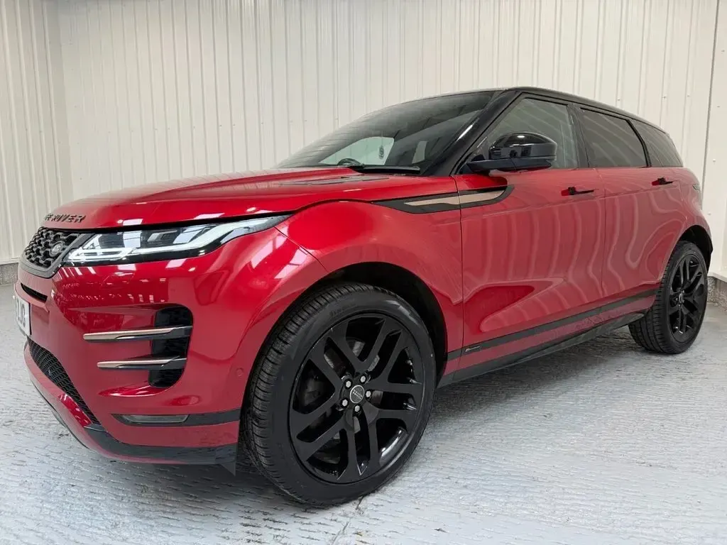 Used Land Rover Range Rover evoque HSE Dynamic 180 HP (132 kW) 2019 Red SUV