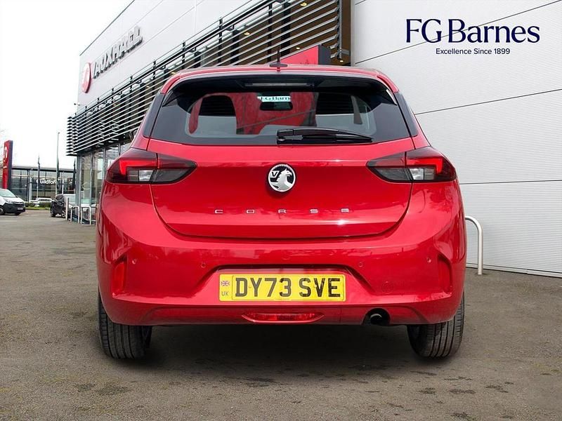 Used Vauxhall Corsa Design Edition 74 HP (54 kW) 2023 Red Hatchback