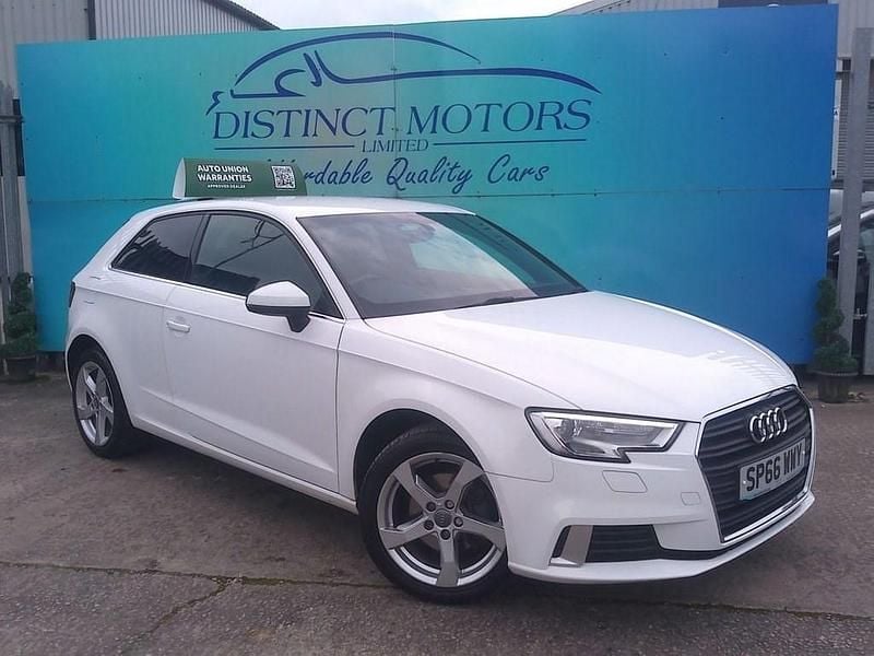 White Used 2016 Audi A3 Sport Hatchback | £8,149 (Good price) - Image 1/4