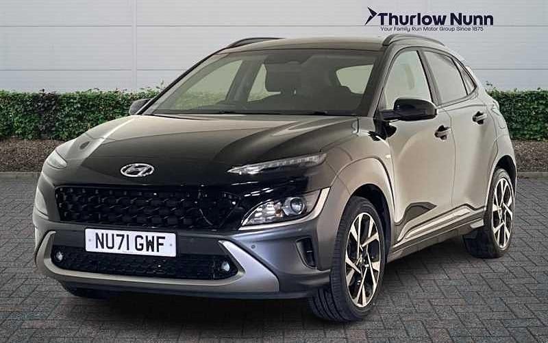 Second-hand Hyundai Kona Premium 120 CP (88 kW) 2021 Negru SUV
