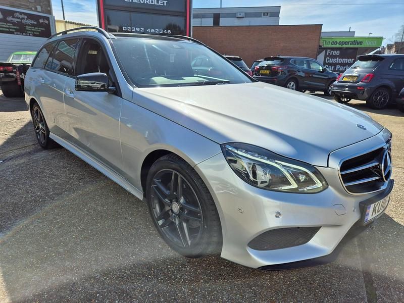 Used Mercedes E220 Premium 2016 Silver Estate