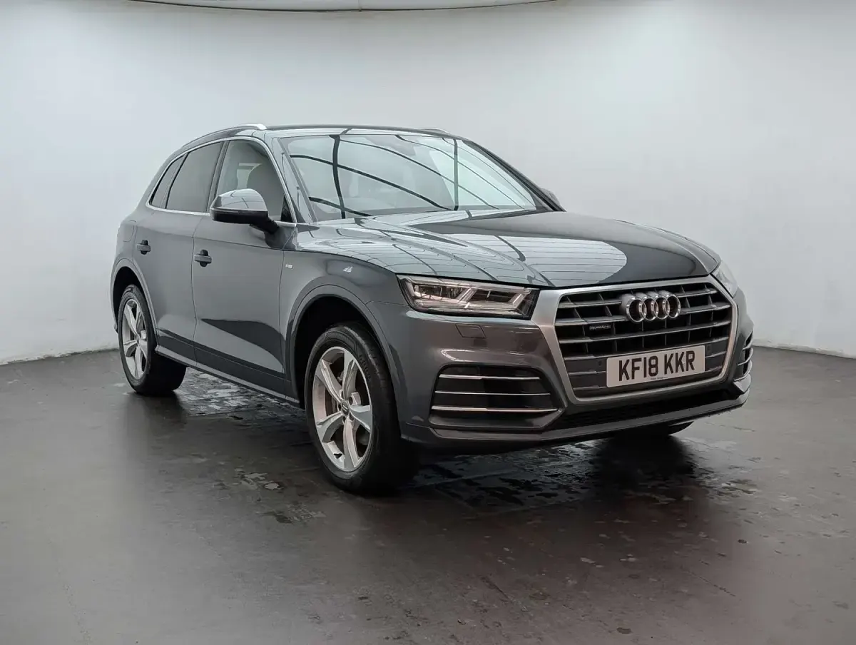 Used Audi Q5 S-Line 252 HP (185 kW) 2018 Grey SUV