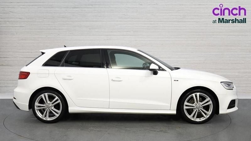 Used Audi A3 S-Line 150 HP (110 kW) 2020 White Hatchback