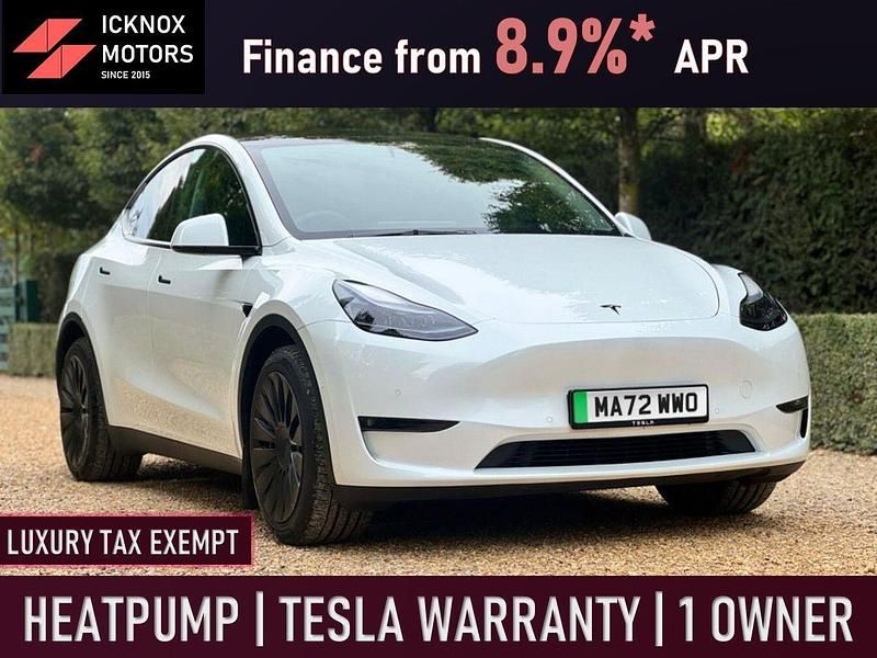 White Used 2022 Tesla Model Y Long Range AWD SUV | £25,985 (Fair price) - Image 1/4