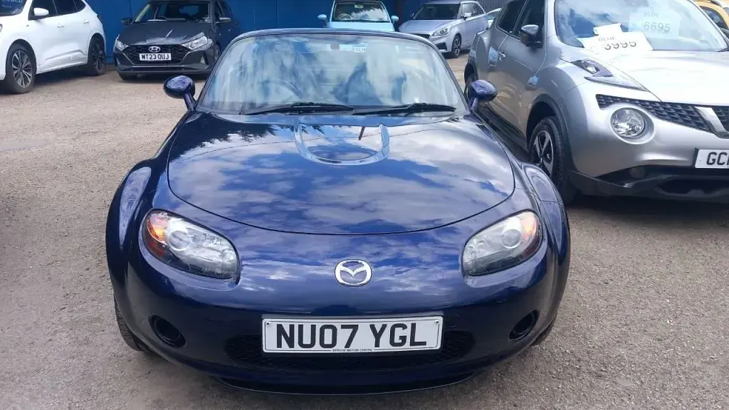 Used Mazda MX5 126 HP (92 kW) 2007 Blue Cabriolet