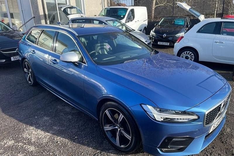 Blue Used 2019 Volvo V90 R-Design Estate | £11,995 (Good price) - Image 1/1