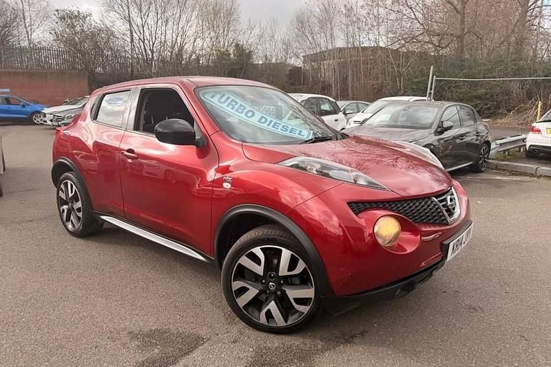 Used Nissan Juke N-TEC 2014 Red SUV