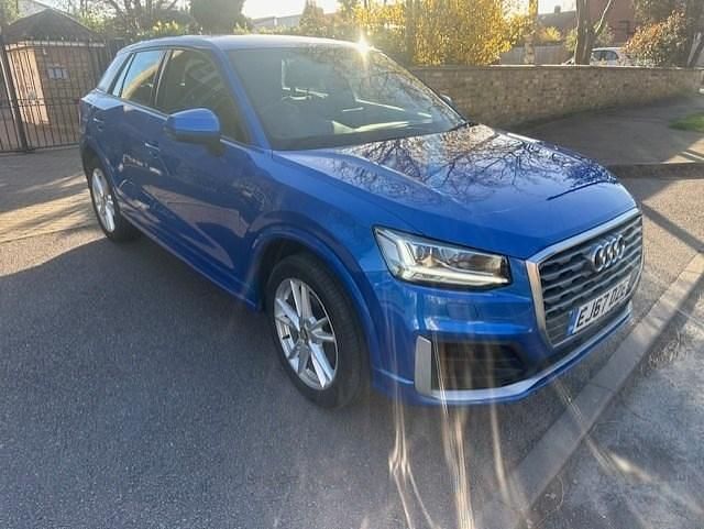 Used Audi Q2 S-Line 150 HP (110 kW) 2017 Blue SUV