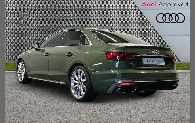 Used Audi A4 S-Line 148 HP (108 kW) 2022 Green Sedan