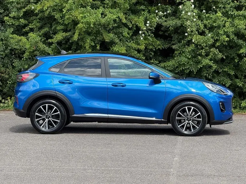 Used Ford Puma Titanium 125 HP (91 kW) 2021 Blue SUV
