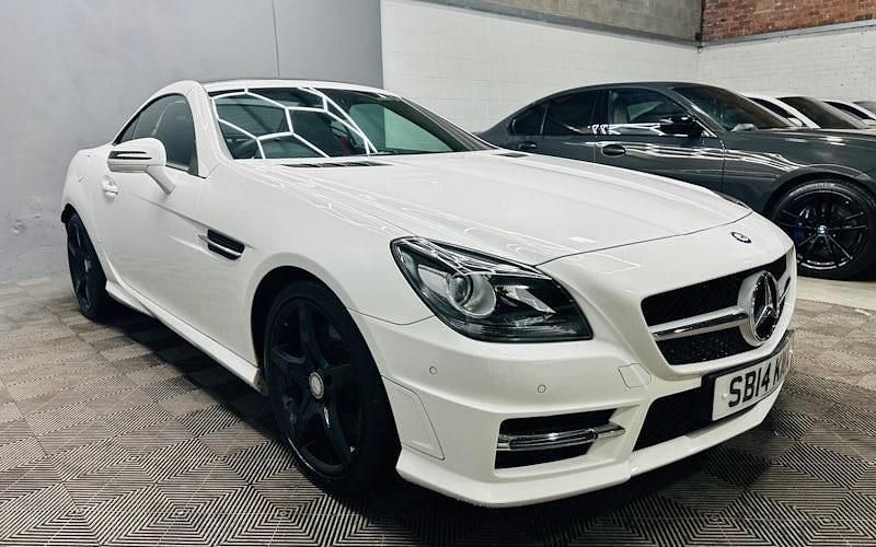 Used Mercedes SLK250 AMG 204 HP (150 kW) 2013 White Cabriolet