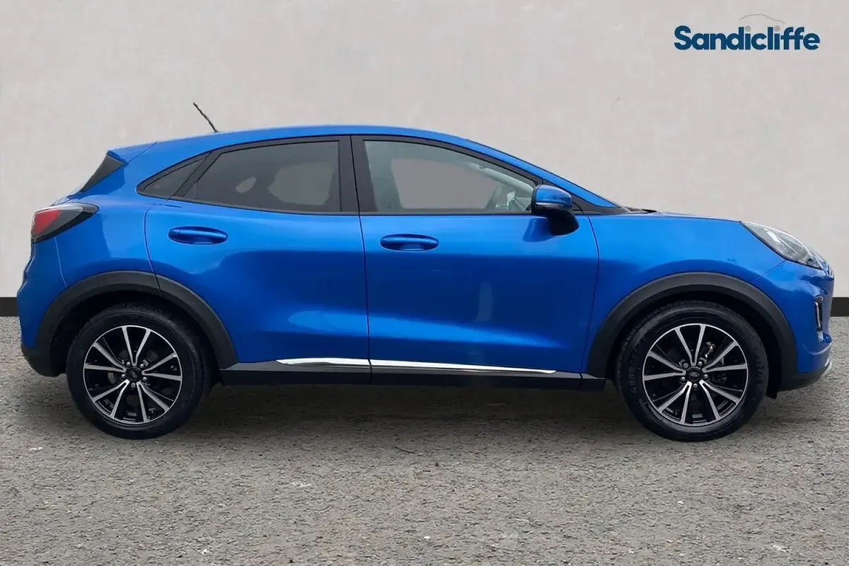 Used Ford Puma Titanium 125 HP (91 kW) 2022 Blue SUV