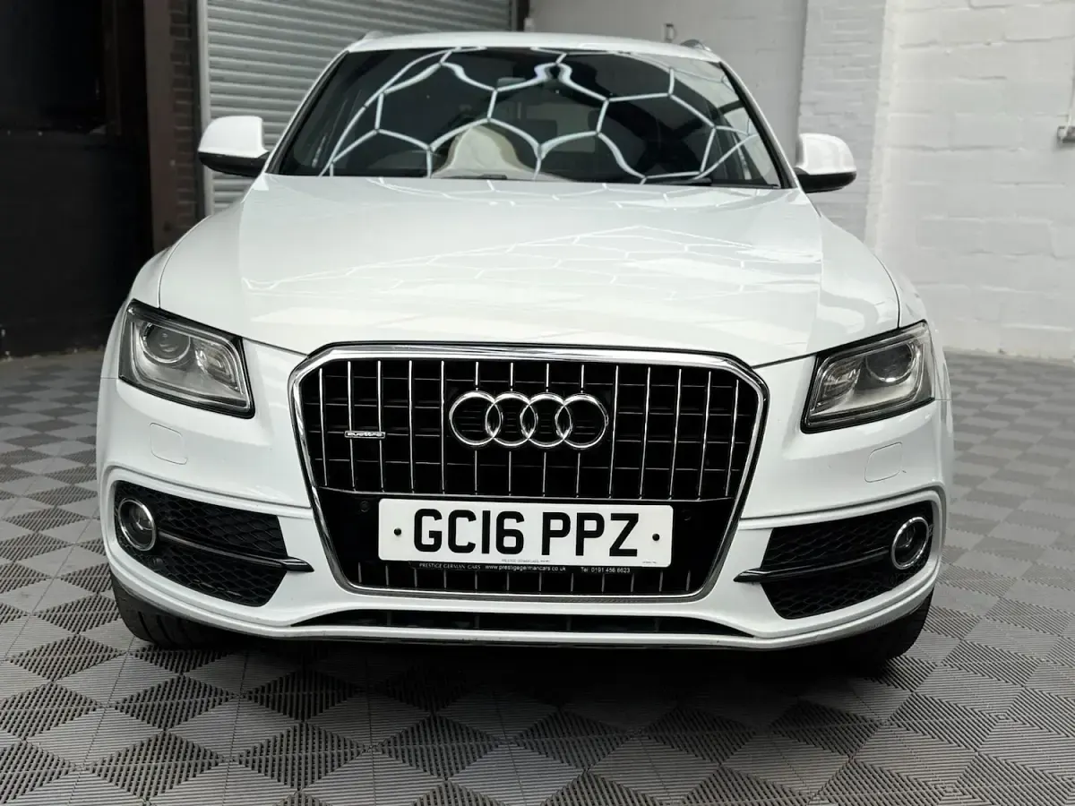 Used Audi Q5 S-line plus 190 HP (139 kW) 2016 White SUV