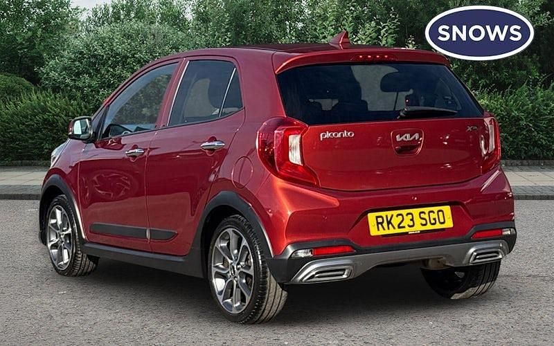 Second-hand Kia Picanto X-Line 67 CP (49 kW) 2022 Portocaliu Hatchback