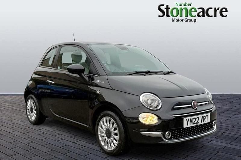 Black Used 2022 Fiat 500 Dolcevita Hatchback | £10,995 (Fair price) - Image 1/1