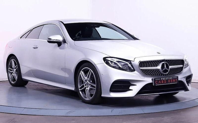 Silver Used 2020 Mercedes E220 AMG Line Premium Coupe | £23,429 (Fair price) - Image 1/4
