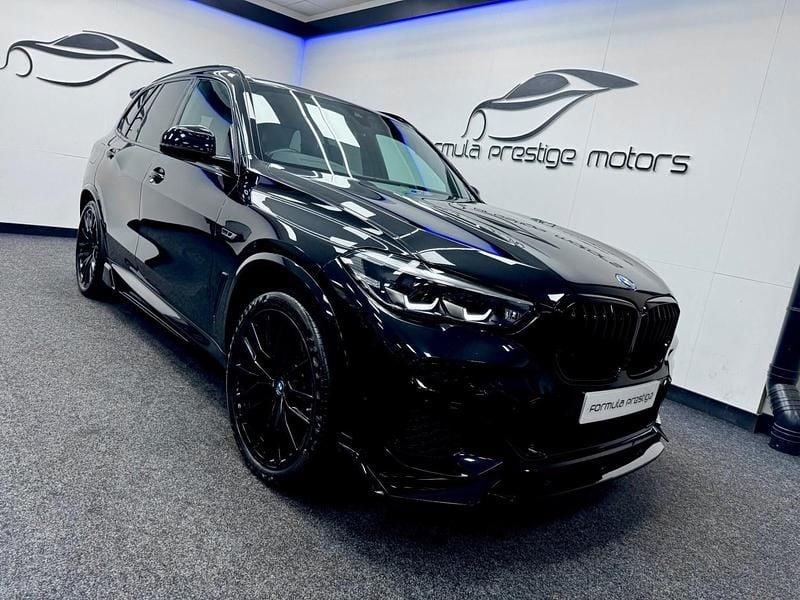 Black Used 2021 BMW X5 M Sport SUV | £38,995 (Fair price) - Image 1/4