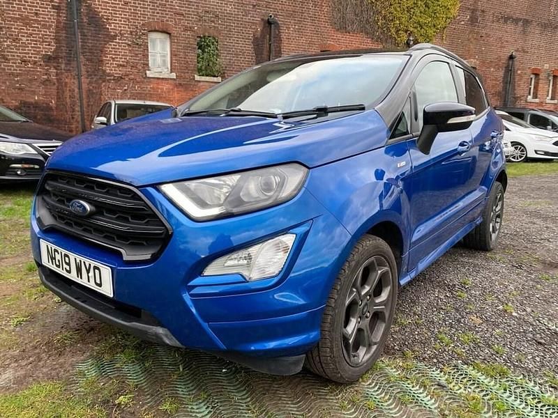 Used Ford Ecosport ST-Line 125 HP (91 kW) 2019 Blue SUV