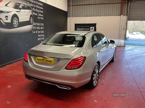 Used Mercedes C200 2017 Silver Sedan