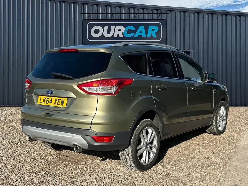 Used Ford Kuga Titanium X 180 HP (132 kW) 2015 Green SUV