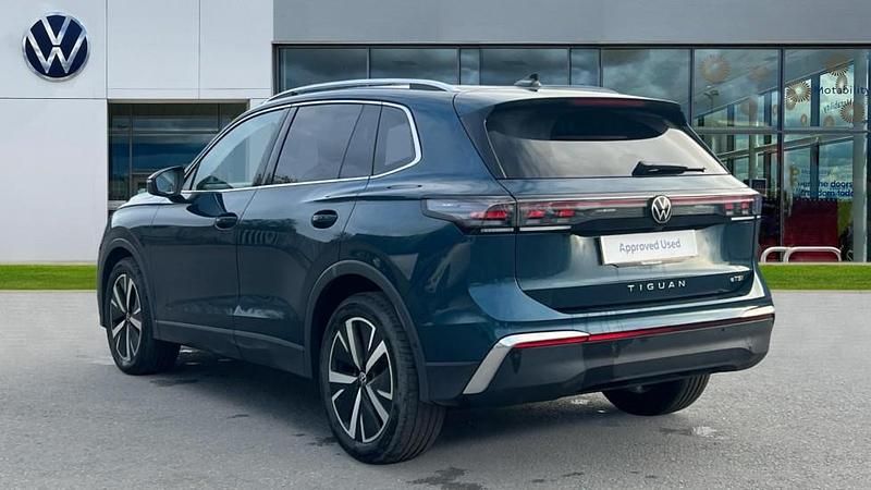 Used VW Tiguan Elegance 150 HP (110 kW) 2025 Nightshade blue metallic SUV