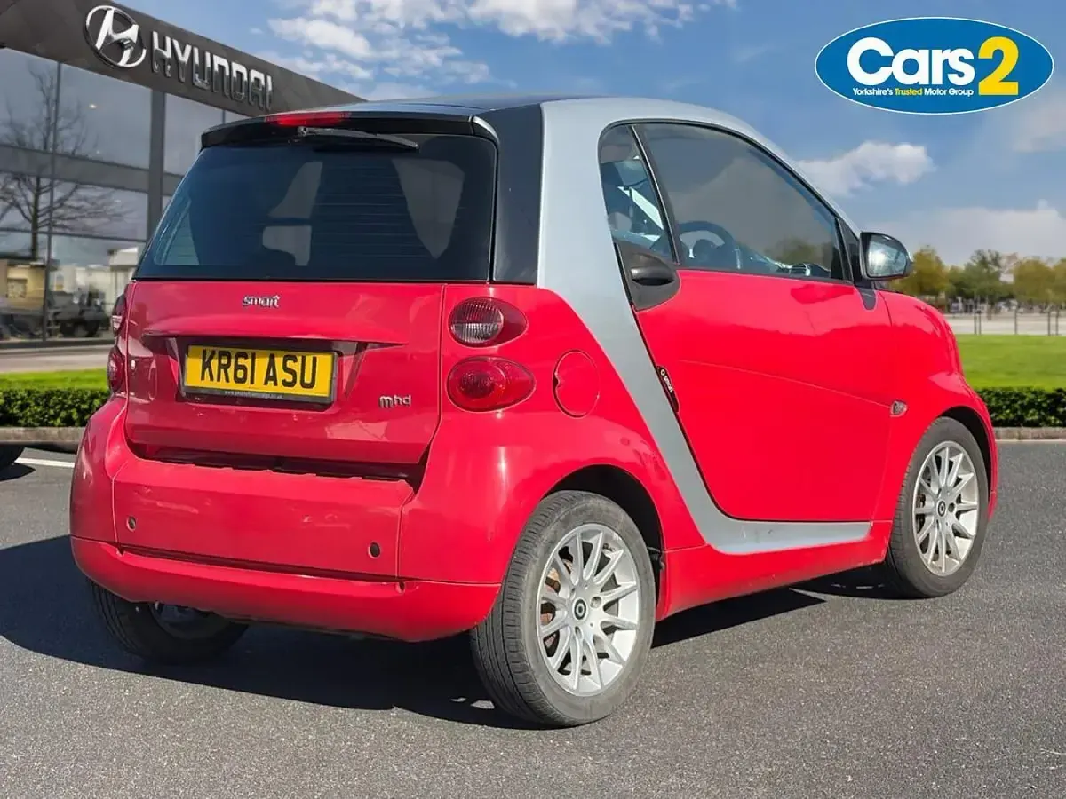 Used Smart ForTwo Coupé Passion 2012 Red Coupe