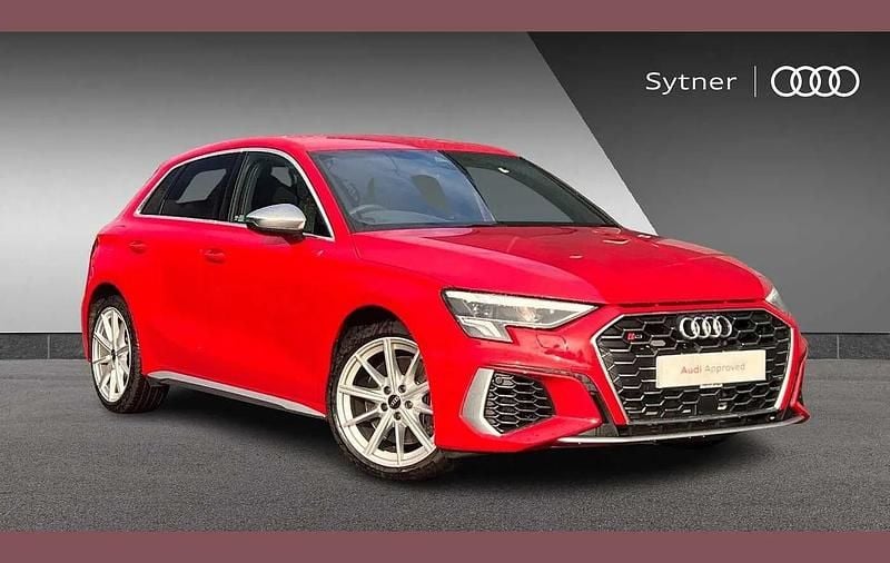 Red Used 2023 Audi S3 Sportback Comfort Hatchback | £34,500 - Image 1/4