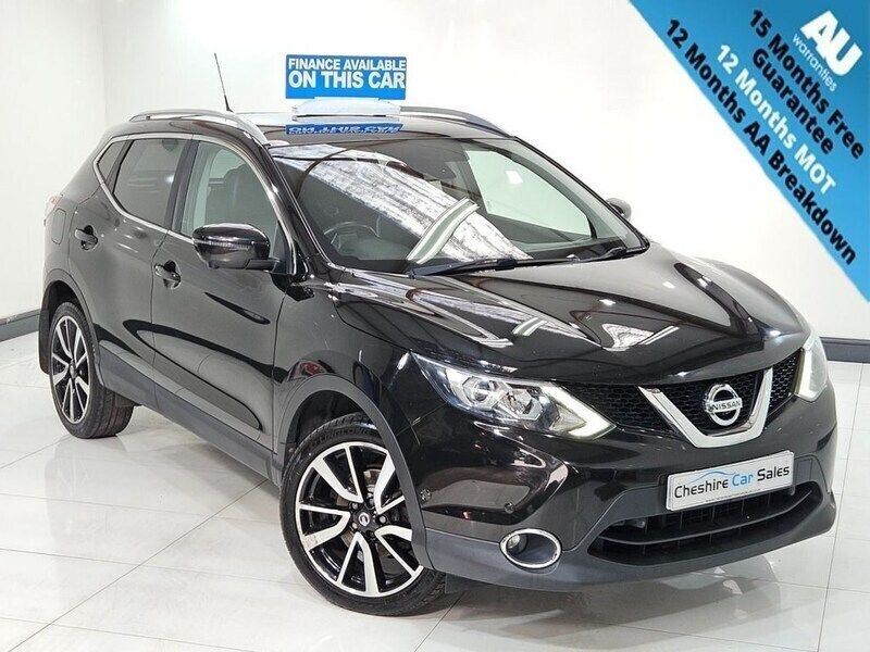 Black Used 2016 Nissan Qashqai S SUV | £5,700 - Image 1/3