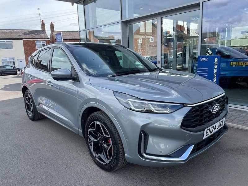 Silver Used 2024 Ford Kuga ST-Line X SUV | £28,495 (Expensive) - Image 1/4