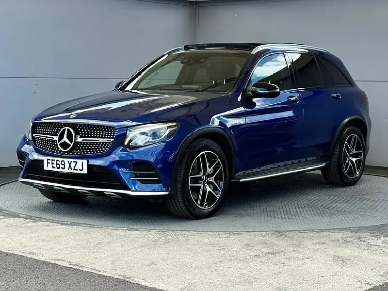Used Mercedes GLC43 AMG Premium Plus 367 HP (269 kW) 2019 Blue Estate