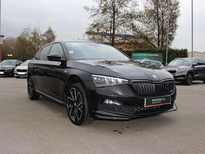 Used Skoda Scala Monte Carlo 110 HP (80 kW) 2022 Black Hatchback