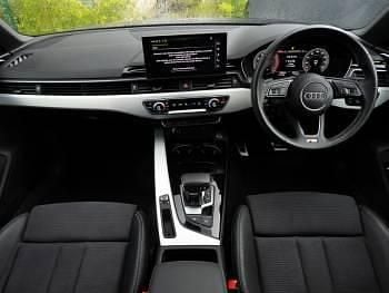 Used Audi A4 S-Line 150 HP (110 kW) 2023 Blue Sedan