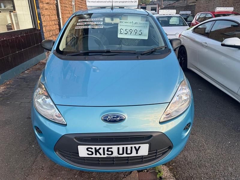 Used Ford Ka Studio 69 HP (50 kW) 2015 Blue Hatchback