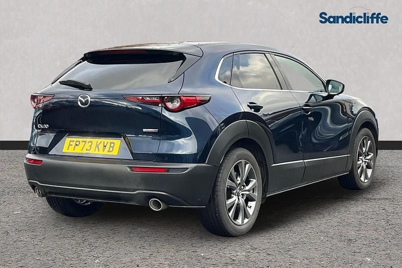 Usado Mazda CX-30 Exclusive-Line 186 HP (136 kW) 2023 Azul SUV
