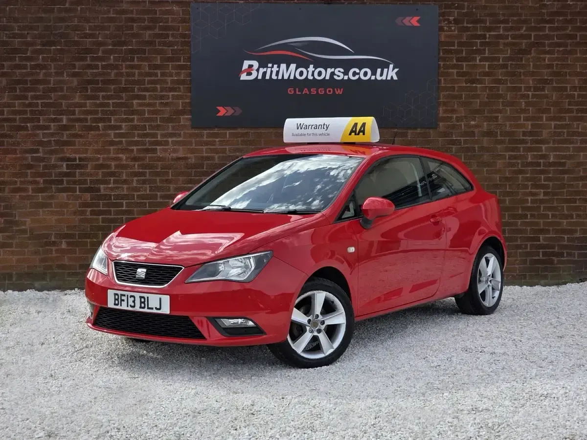 Used Seat Ibiza 85 HP (62 kW) 2013 Red Hatchback
