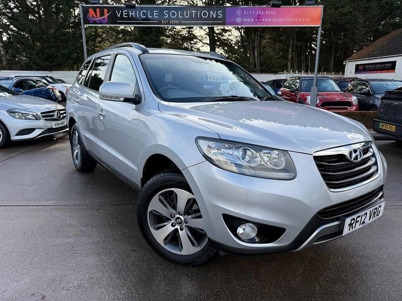 Silver Used 2012 Hyundai Santa Fe Premium SUV | £4,999 (Fair price) - Image 1/4
