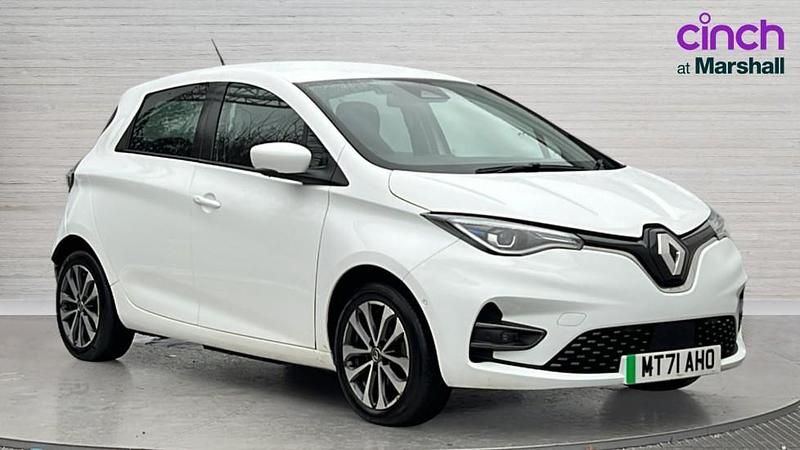 Used Renault Zoe GT-Line 100 kW (136 HP) 2021 White Hatchback