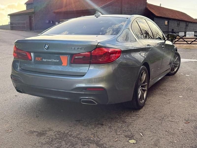 Used BMW 520 M Sport 190 HP (139 kW) 2019 Blue Sedan