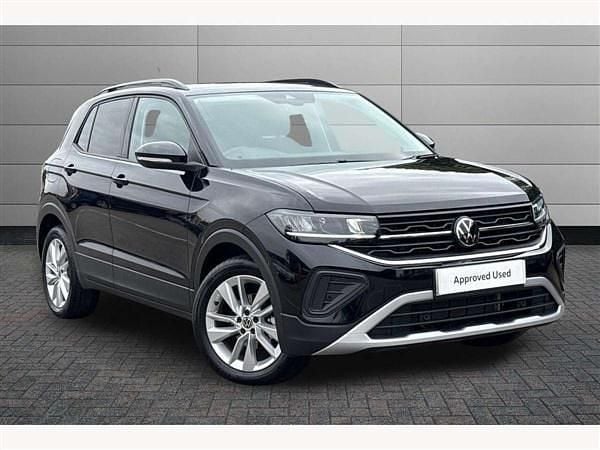 Black Used 2024 VW T-Cross Match SUV | £22,249 (Fair price) - Image 1/3